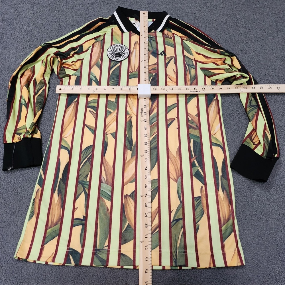 Womens Size XS adidas x Farm Rio Soccer Jersey Dress Premium Print Multi JD6284 - Picture 4 of 5
